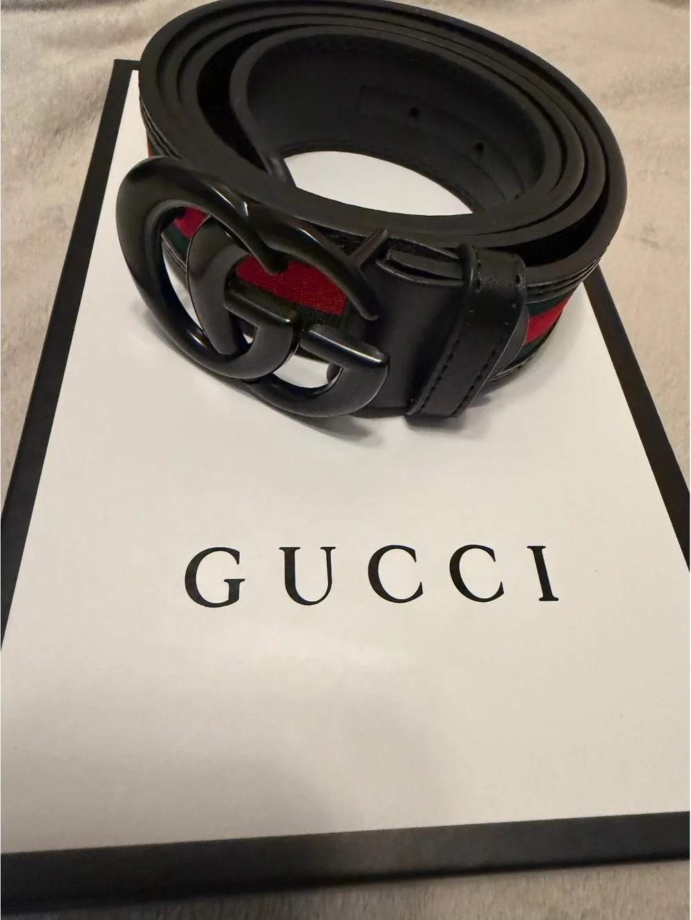 Gucci Web Belt